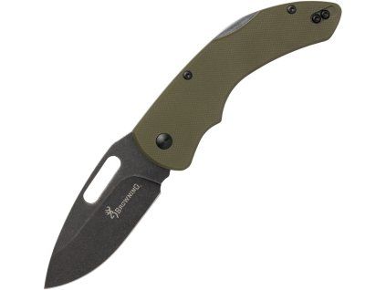 Browning Hidden Hollow Large Blackwash D2 Green G10
