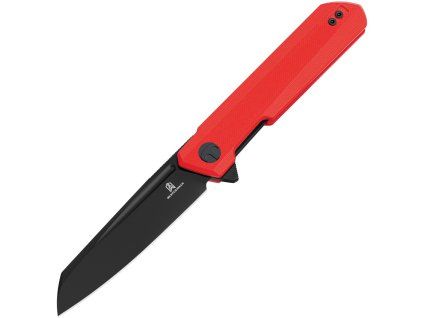 Bestechman Dundee Sheepfoot Black D2 Red G10