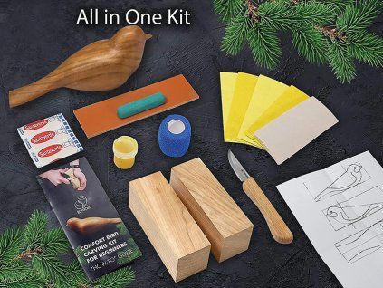 BEAVERCRAFT Comfort Bird Carving Kit - řezbářská sada