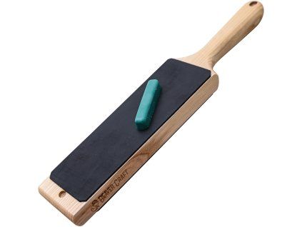 Beavercraft Leather Strop with Compound