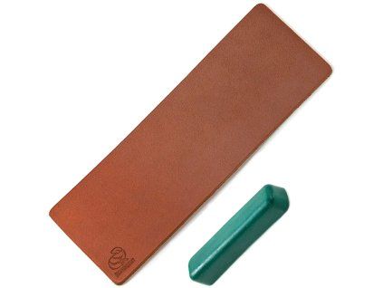 Beavercraft Leather Strop with Compound