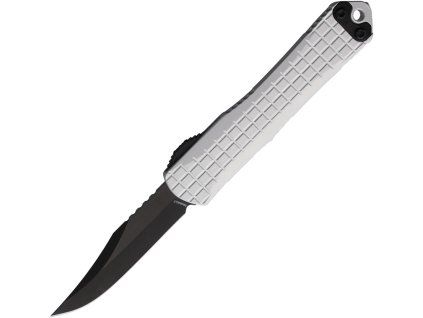 Heretic Knives Manticore S OTF Bowie Black MagnaCut Bowie Natural Grenade