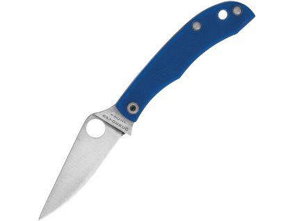 Spyderco Honeybee Satin Sandvik Blue G10 C137GBLP