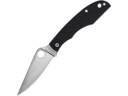 Spyderco Grasshopper Satin Sandvik Black G10