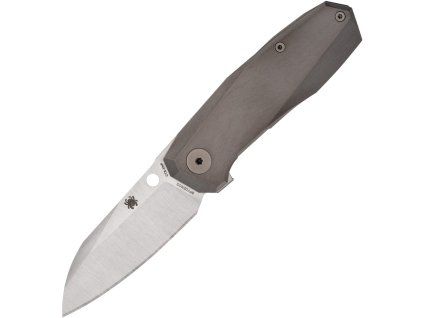 Spyderco Techno 3 Satin XHP Graywash Titanium
