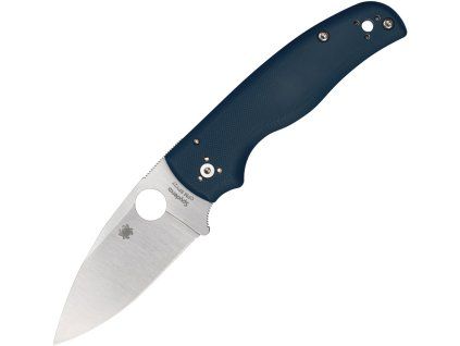 Spyderco Shaman Satin SPY27 Blue G10