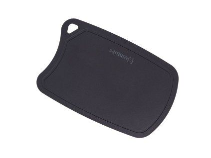 0120426 samura thermoplastic cutting board black sf 02b