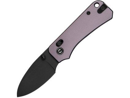 Civivi Baby Banter 2 Crossbar Blackwash NitroV Purple Aluminum
