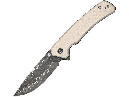Civivi Merit Damascus Ivory G10