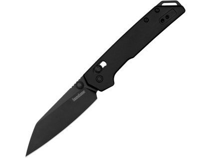 Kershaw Mini Iridium Reverse Tanto Black D2 Black Aluminum 2051RBLK