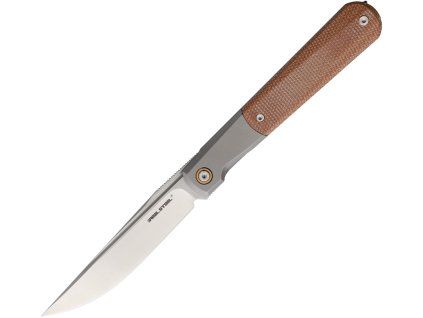 Real Steel Real Barlow RB-7 Satin S35VN Titanium Micarta 7892