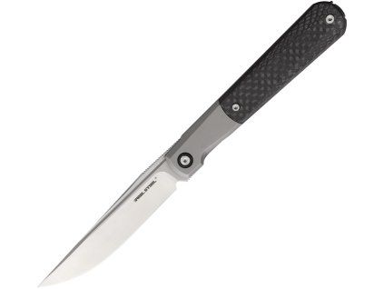 Real Steel Real Barlow RB-7 Satin S35VN Titanium Carbon 7894
