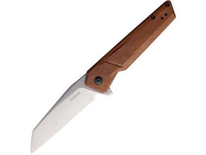kershaw avert stonewash reverse tanto wood