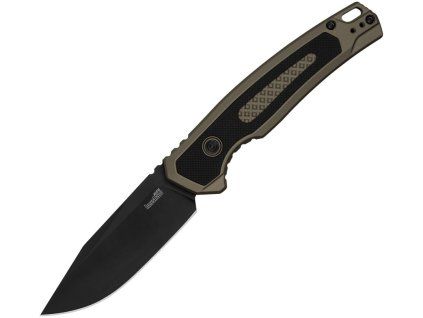 kershaw launch 21 black m4 dark earth aluminum