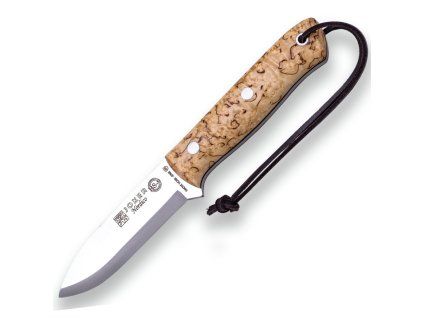 cuchillo bushcraft y supervivencia joker nordico cl119 acero carbono k720 mango de abedul88