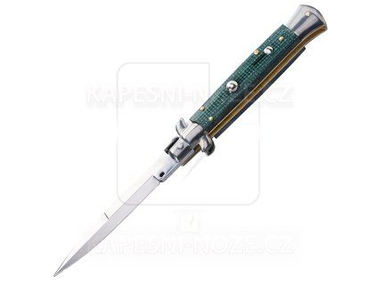 Original Stiletto green micarta 23cm bayonet