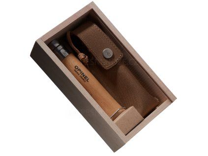 Opinel N°10 Corkscrew - nůž s vývrtkou a pouzdrem - dárkové balení