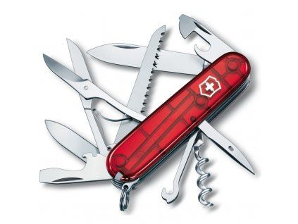 Victorinox Huntsman červená transparent 1.3713.T