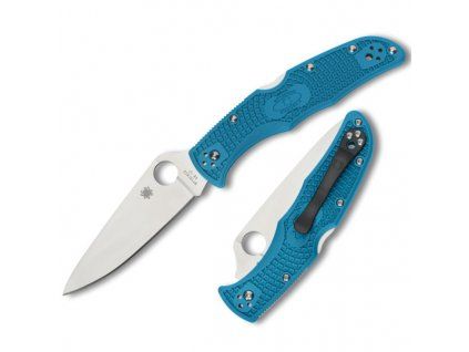 Spyderco Endura 4 Blue FRN Lightweight FlatGround