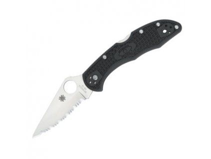 Spyderco Delica 4 Black FRN Lightweight SpyderEdge C11SBK