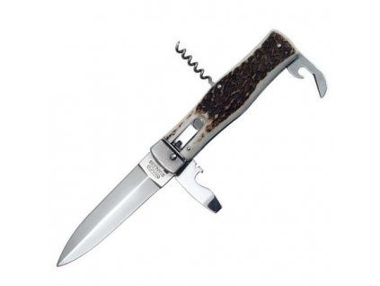 Mikov knife s real antler opener a corkscrew