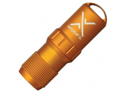 Exotac MATCHCAP XL pouzdro na sirky oranžová