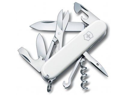Swiss Army knife CLIMBER, white 1.3703.7