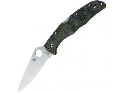 Spyderco Endura 4 ZomeGreen FRN FlatGround C10ZFPGR