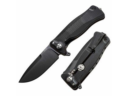 LionSTEEL SR-11 Aluminum Black handle black blade SR11A BB