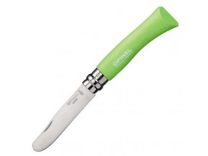Opinel N°07 Inox for kids - green