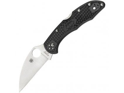 Spyderco Delica 4 Black FRN Wharncliffe