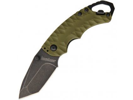 Kershaw Shuffle II Olive HANG PACKAGED 8750TOLBW