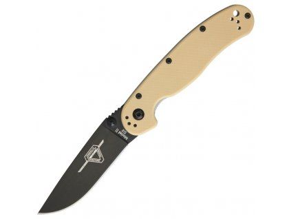 Ontario RAT II Linerlock Desert Tan D2