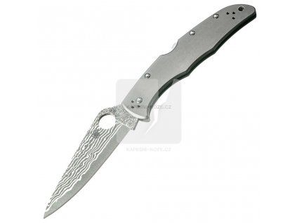 spyderco endura titanium damascus SC10TIPD 04