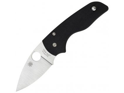 Spyderco Lil' Native Plain Black G10