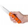 ACTA NON VERBA P200 Mk.II - STONEWASH, PLAIN EDGE, ORANGE, KYDEX SHEATH