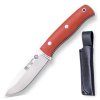Joker Lynx, 10 cm leather pouch, micarta