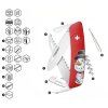Swiza swiss folding knife J06 Junior Christmas Snowman