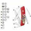 Swiza švýcarský kapesní nůž J06 Junior Christmas Reindeer