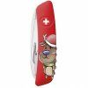 Swiza swiss folding knife J06 Junior Christmas Reindeer