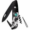 Swiza swiss knife D01 Allblack Moonwalk 50 Black