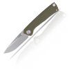 ACTA NON VERBA Z200 - LINER LOCK, PLAIN EDGE, G-10 OLIVE