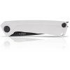 ACTA NON VERBA Z200 - DLC, LINER LOCK, PLAIN EDGE, G-10 WHITE
