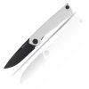 ACTA NON VERBA Z200 - DLC, LINER LOCK, PLAIN EDGE, G-10 WHITE