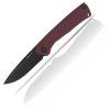 ACTA NON VERBA Z200 - DLC, LINER LOCK, PLAIN EDGE, G-10 RED