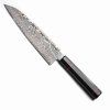 Kanetsune Namishibuki Santoku 180mm Damascus