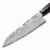 Kanetsune Namishibuki Santoku 180mm Damascus