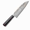 Kanetsune Namishibuki Wa-Santoku 180mm Damascus s Pouzdrem