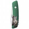 Swiza TT03 Tick Tool Wildlife Rhinoceros Green
