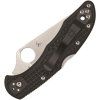 Spyderco Delica 4 Redline Black FRN Lightweight Combination C11FPSBKRD